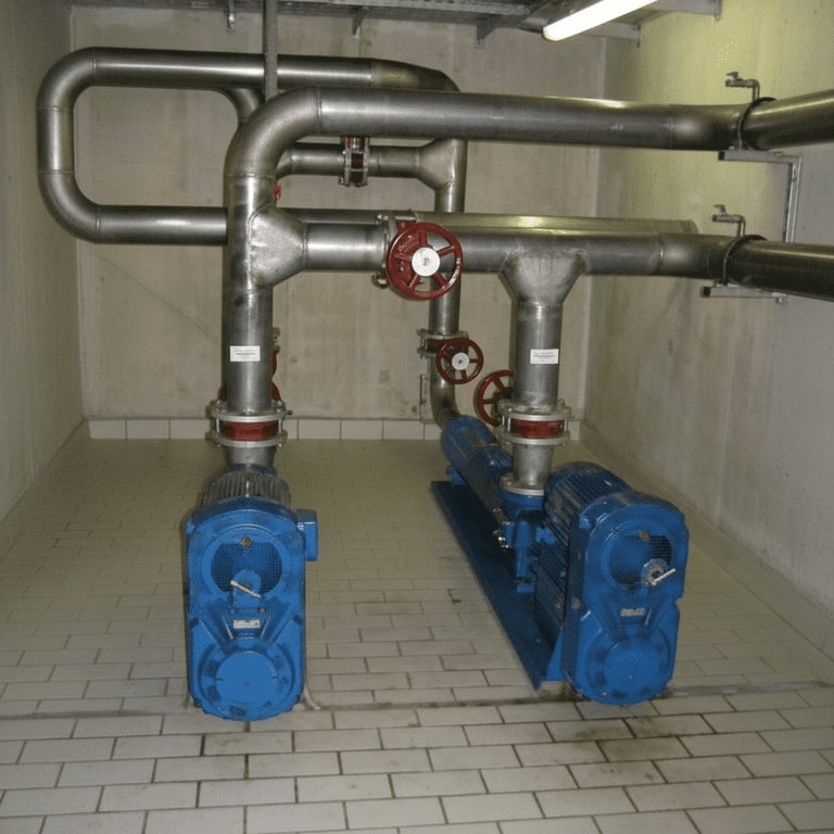 Überschussschlammpumpen