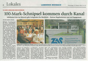 100-Mark-Schniepel kommen durch Kanal