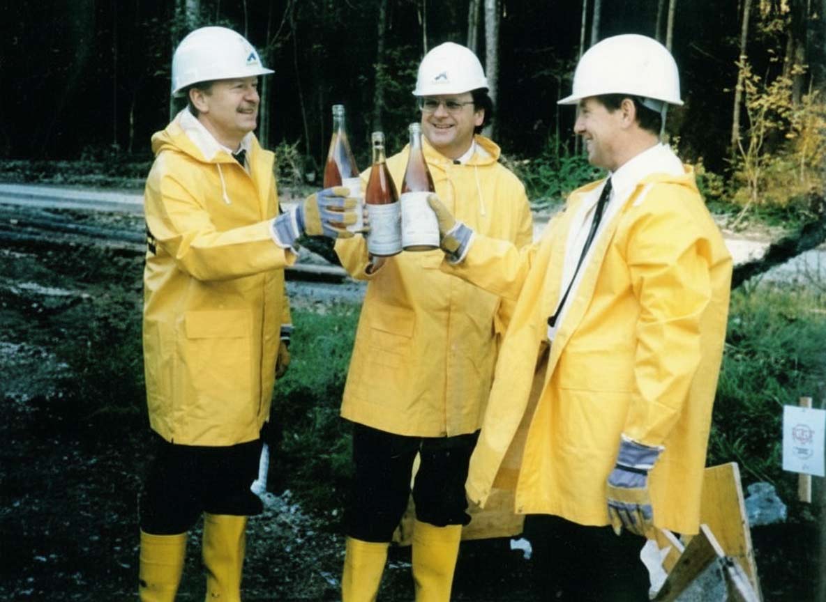 Ein Prost auf ein gutes Gelingen