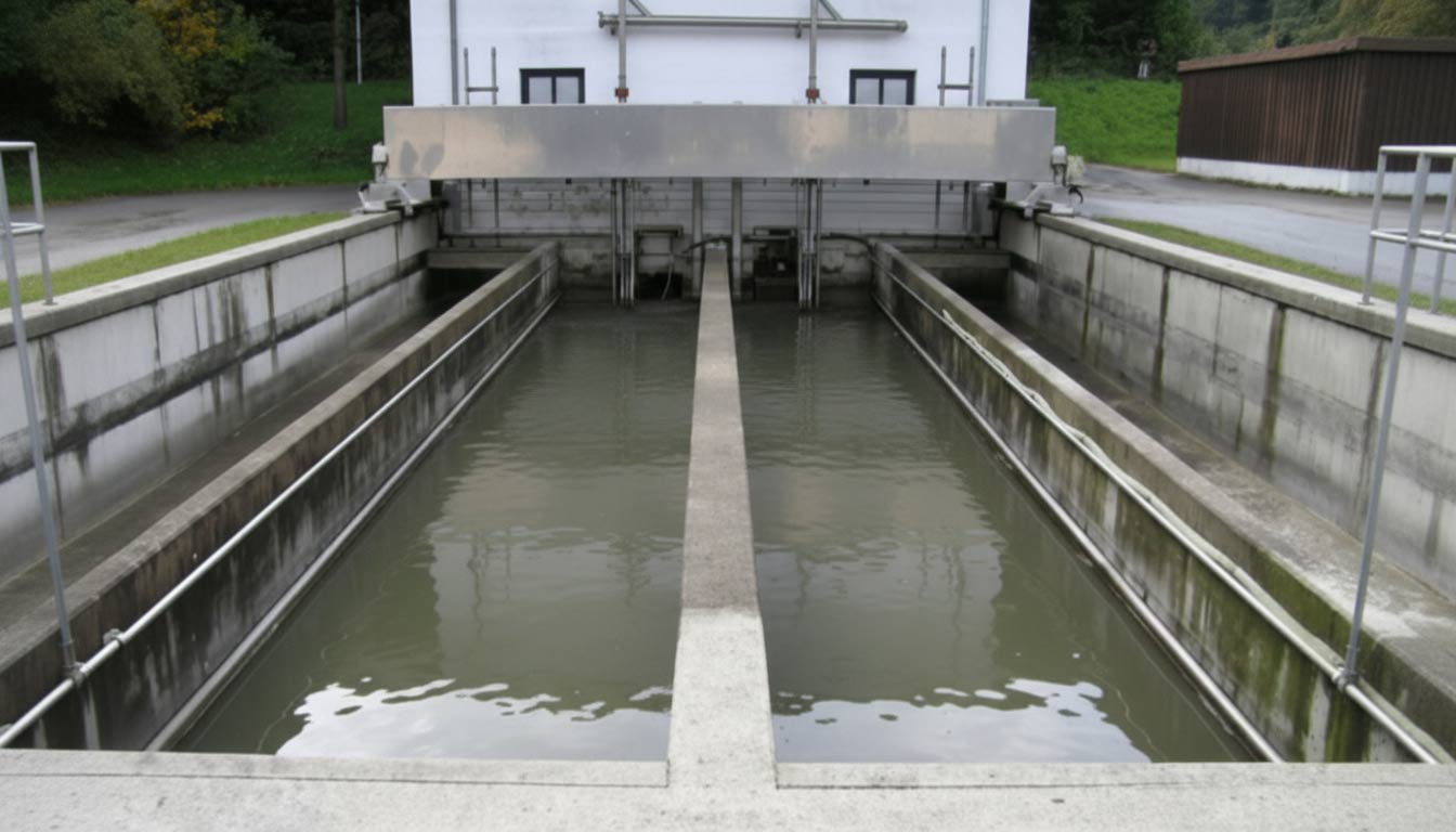 Sandfang- und Flotationsbecken